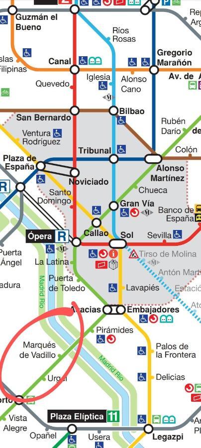 Madrid Center Room Private 7 Minutes Or 4 Metro Stops 외부 사진
