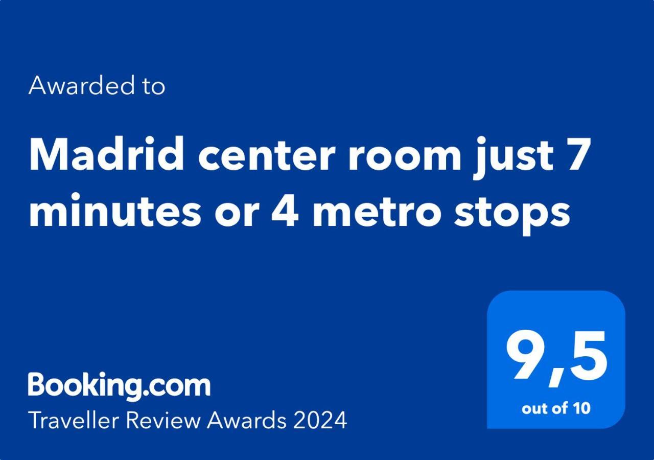 Madrid Center Room Private 7 Minutes Or 4 Metro Stops 외부 사진